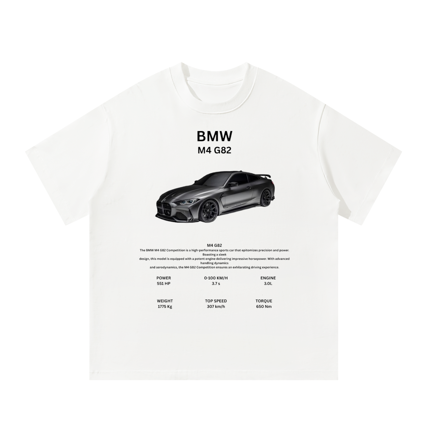 BMW M4 G82 Unisex Oversized T-Shirt