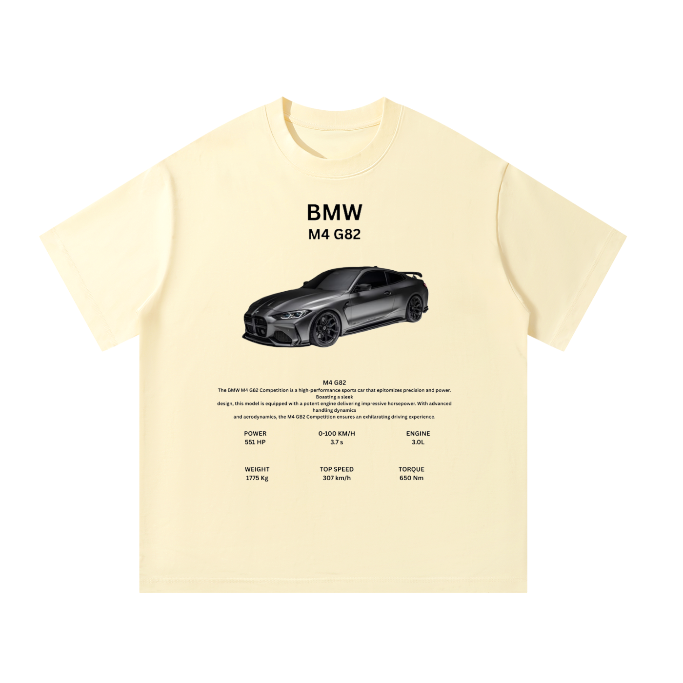 BMW M4 G82 Unisex Oversized T-Shirt
