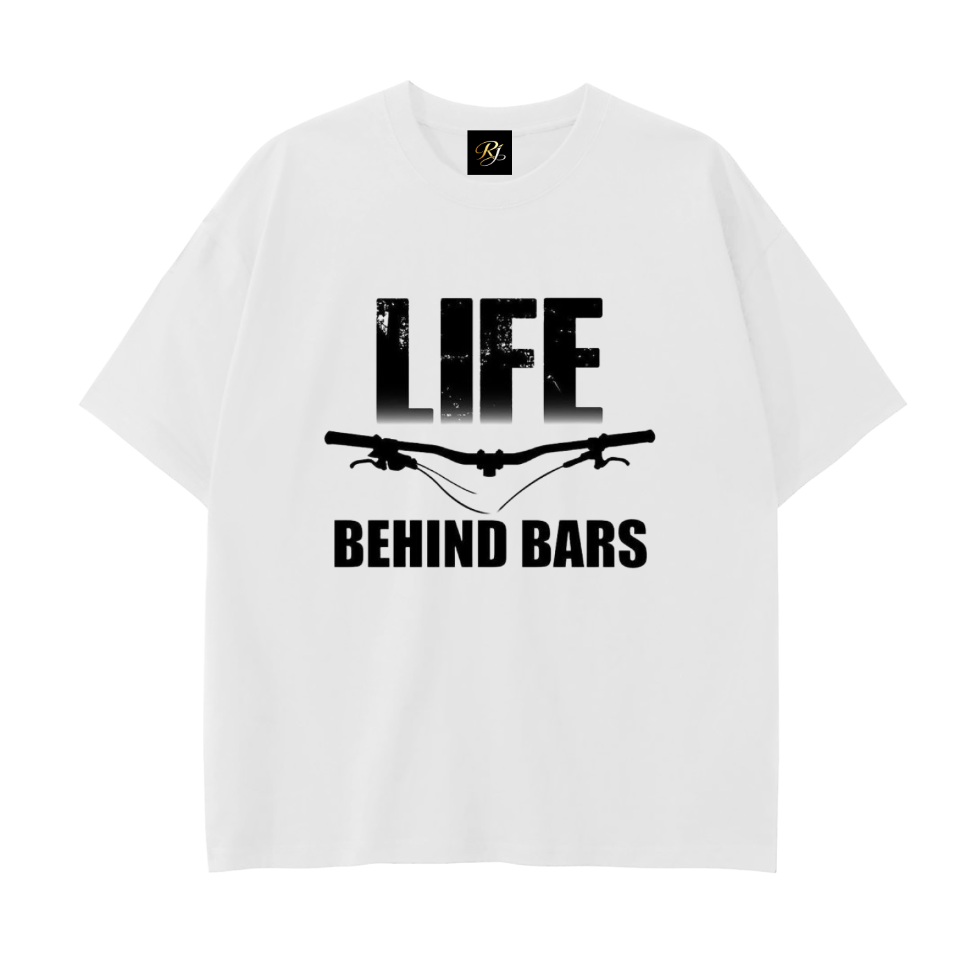 life behind bars Drop Shoulder Cotton T-Shirt