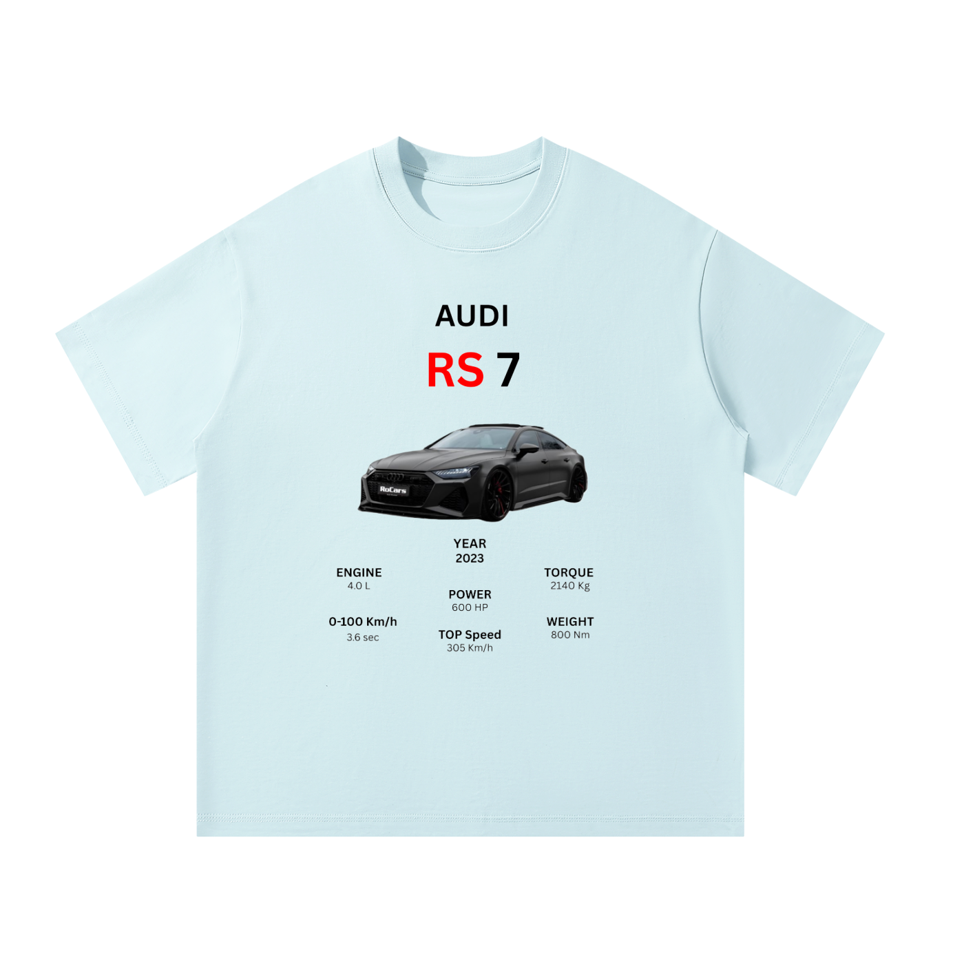 Audi RS7 Unisex Oversized T-Shirt