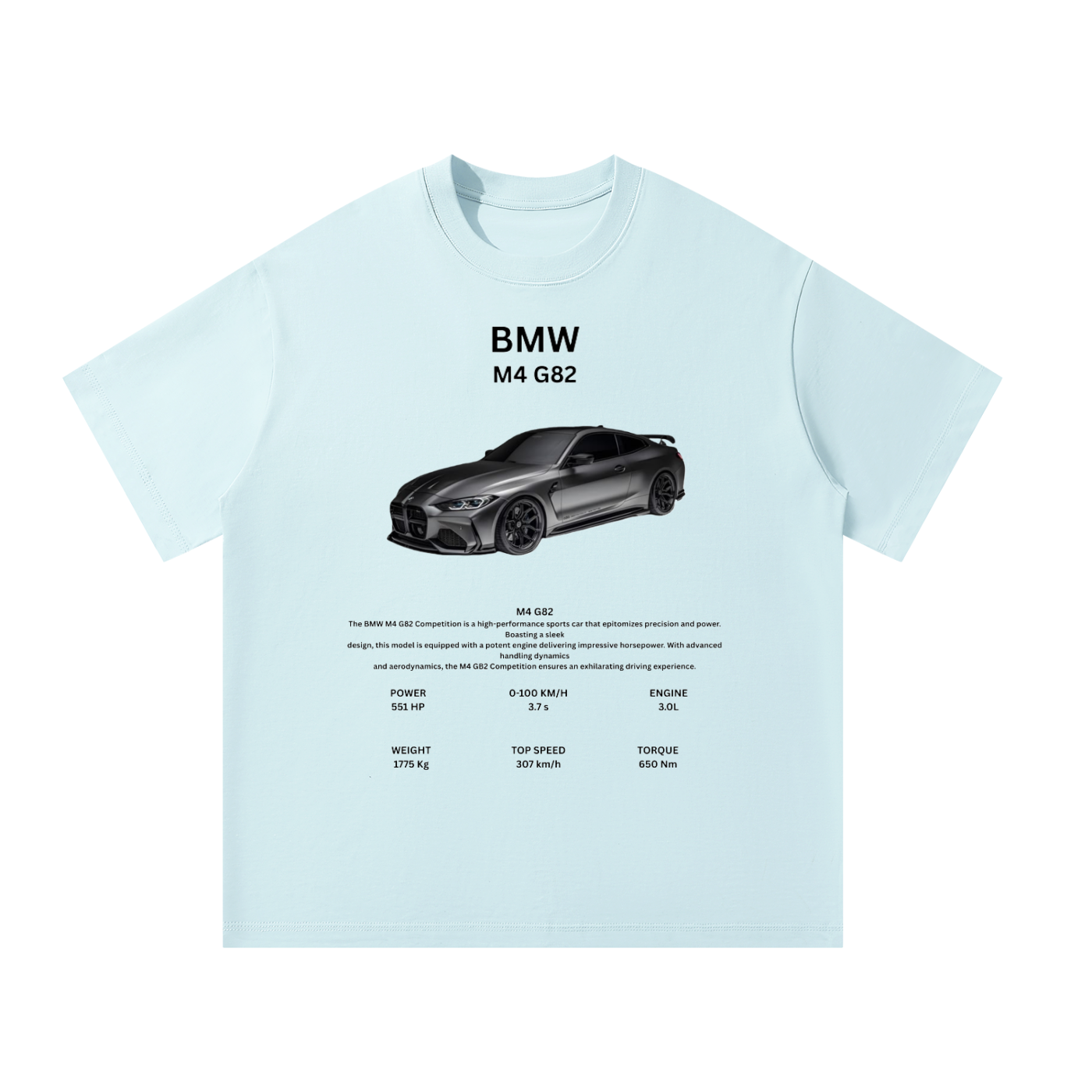 BMW M4 G82 Unisex Oversized T-Shirt