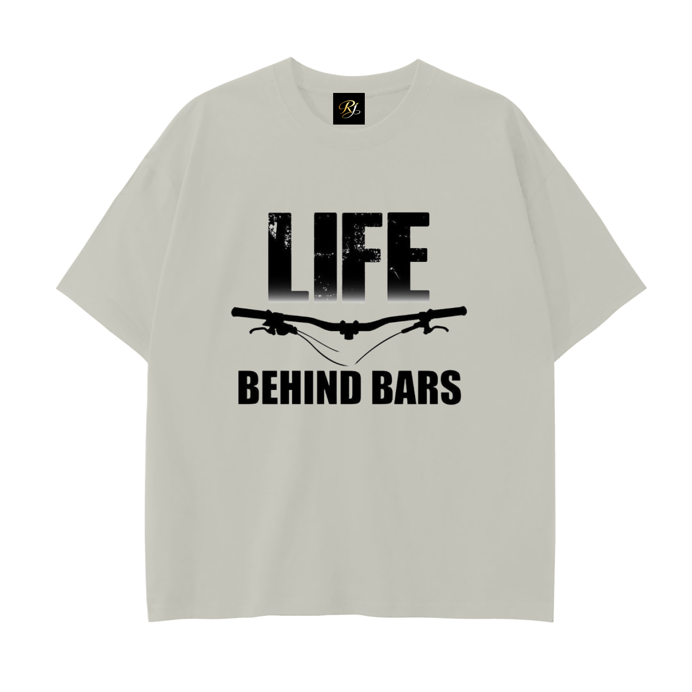 life behind bars Drop Shoulder Cotton T-Shirt