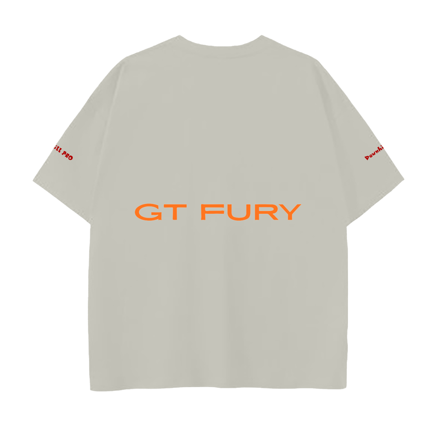 GT Fury, MTB, Drop Shoulder Cotton T-Shirt