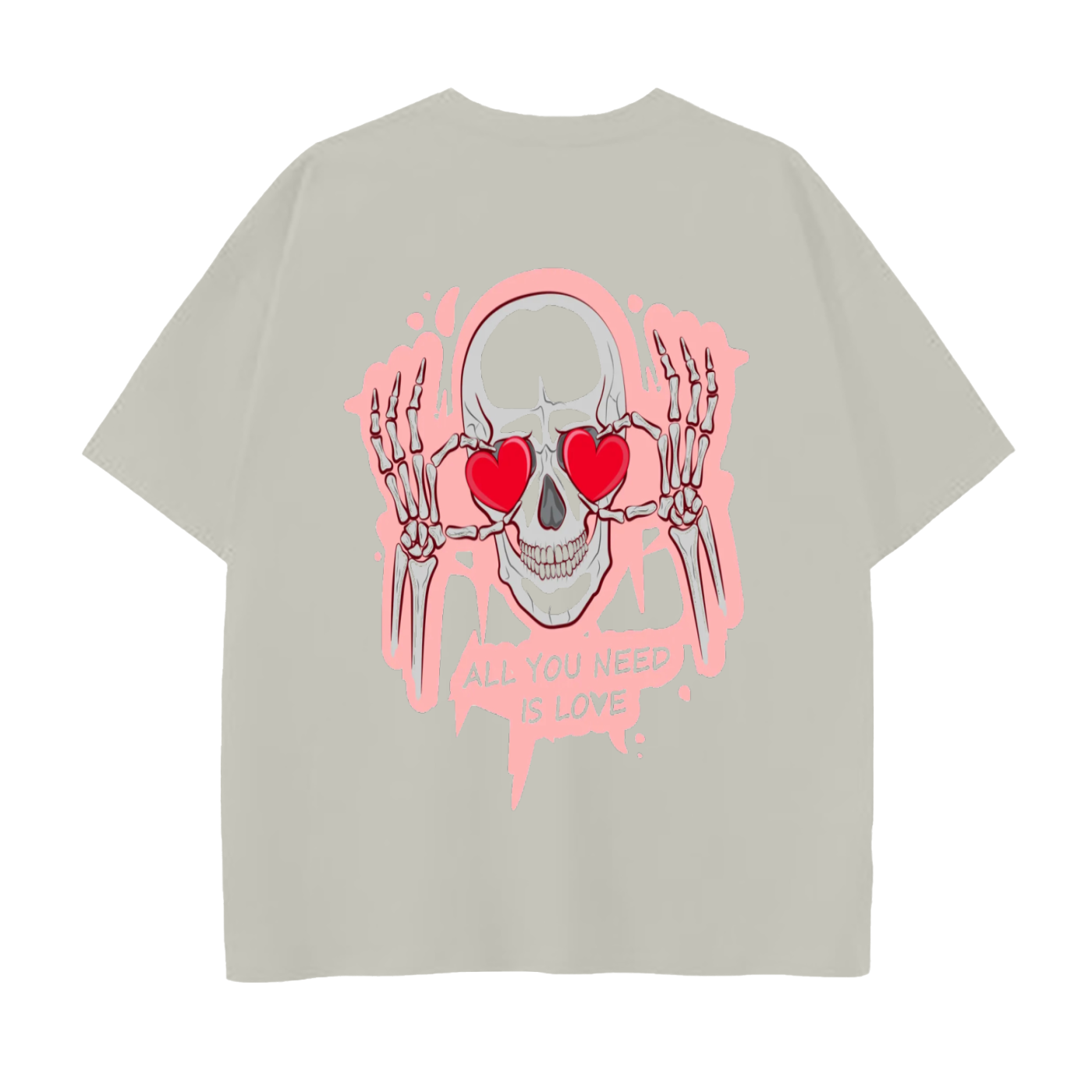 Drop Shoulder Cotton T-Shirt