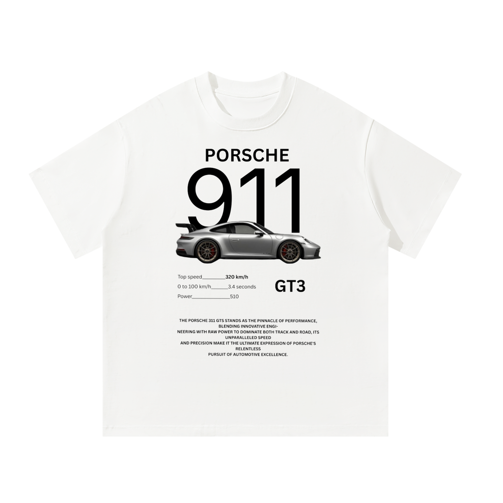 Porsche 911 GT3 Unisex Oversized T-Shirt