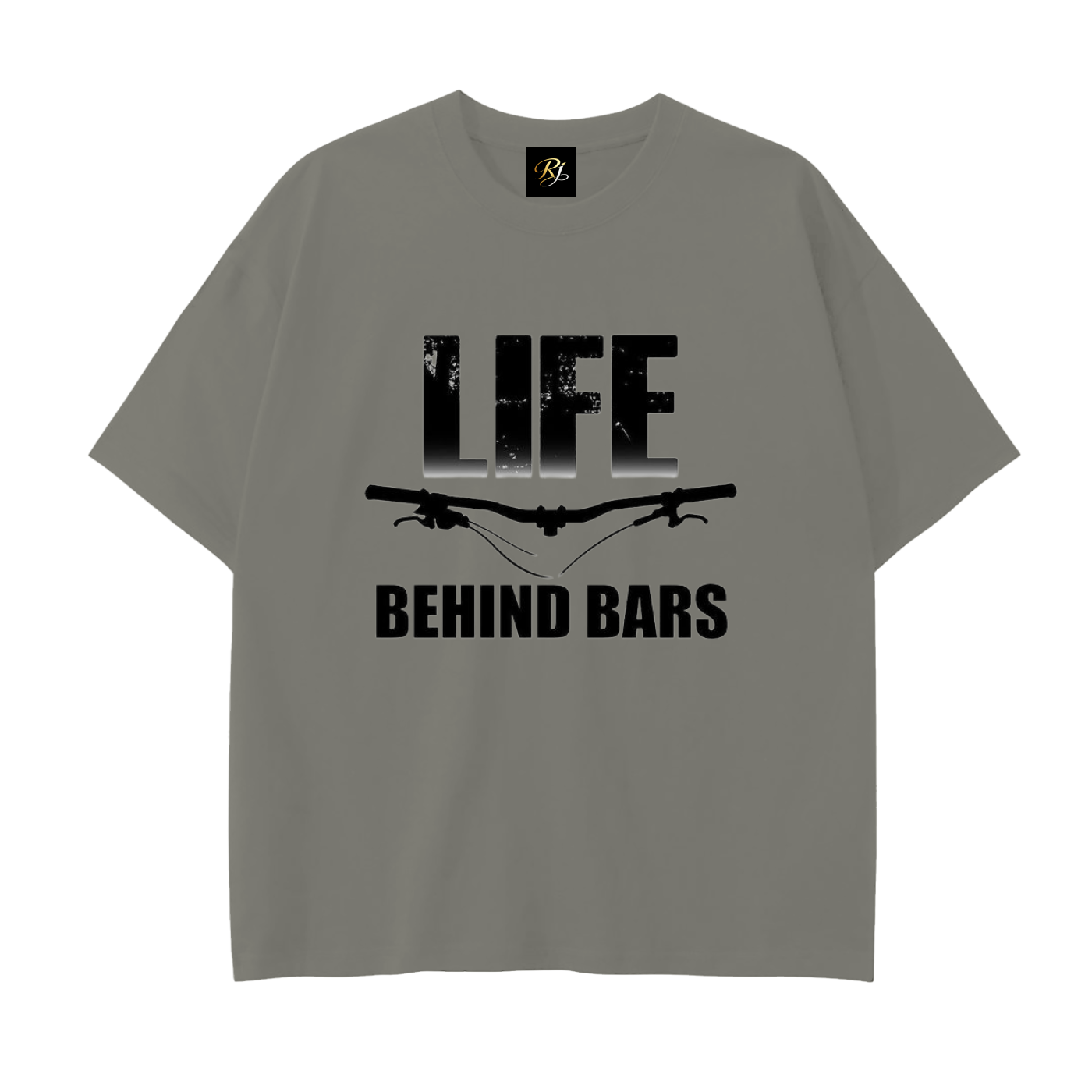 life behind bars Drop Shoulder Cotton T-Shirt