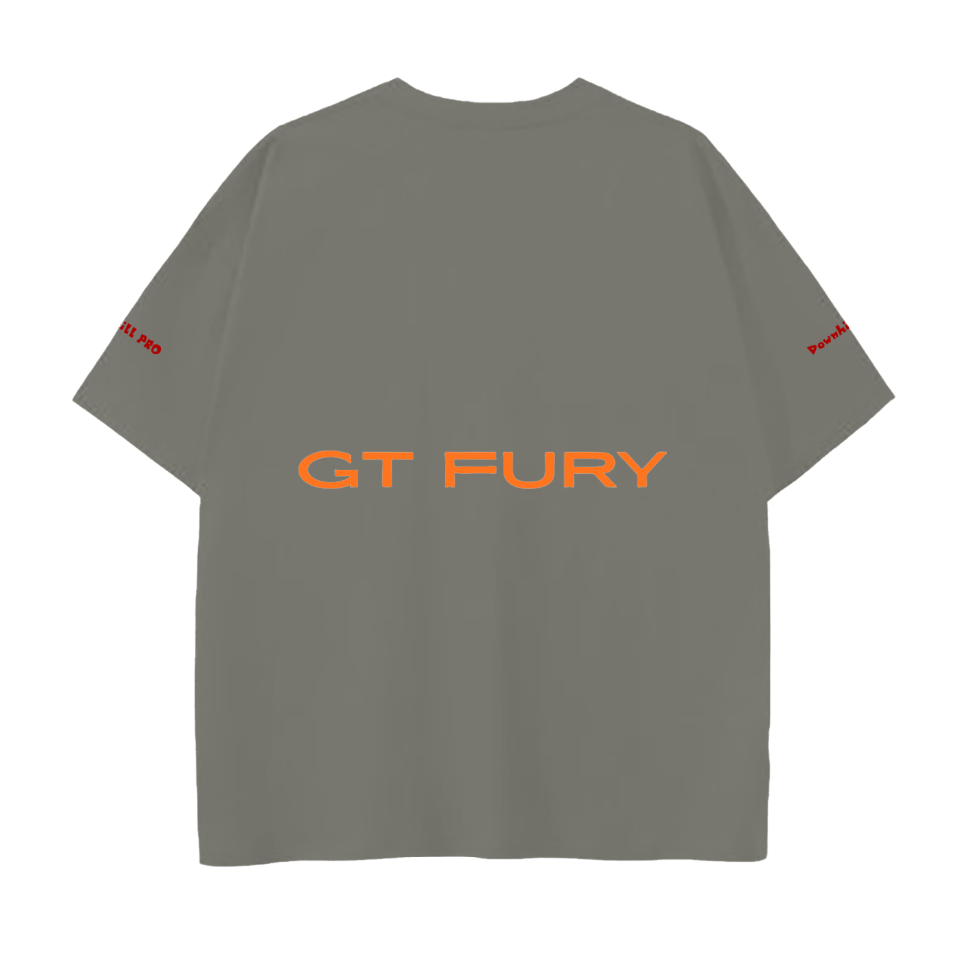 GT Fury, MTB, Drop Shoulder Cotton T-Shirt