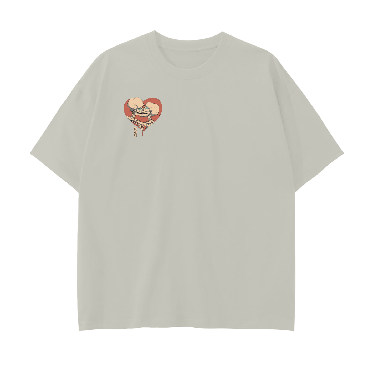 Drop Shoulder Cotton T-Shirt