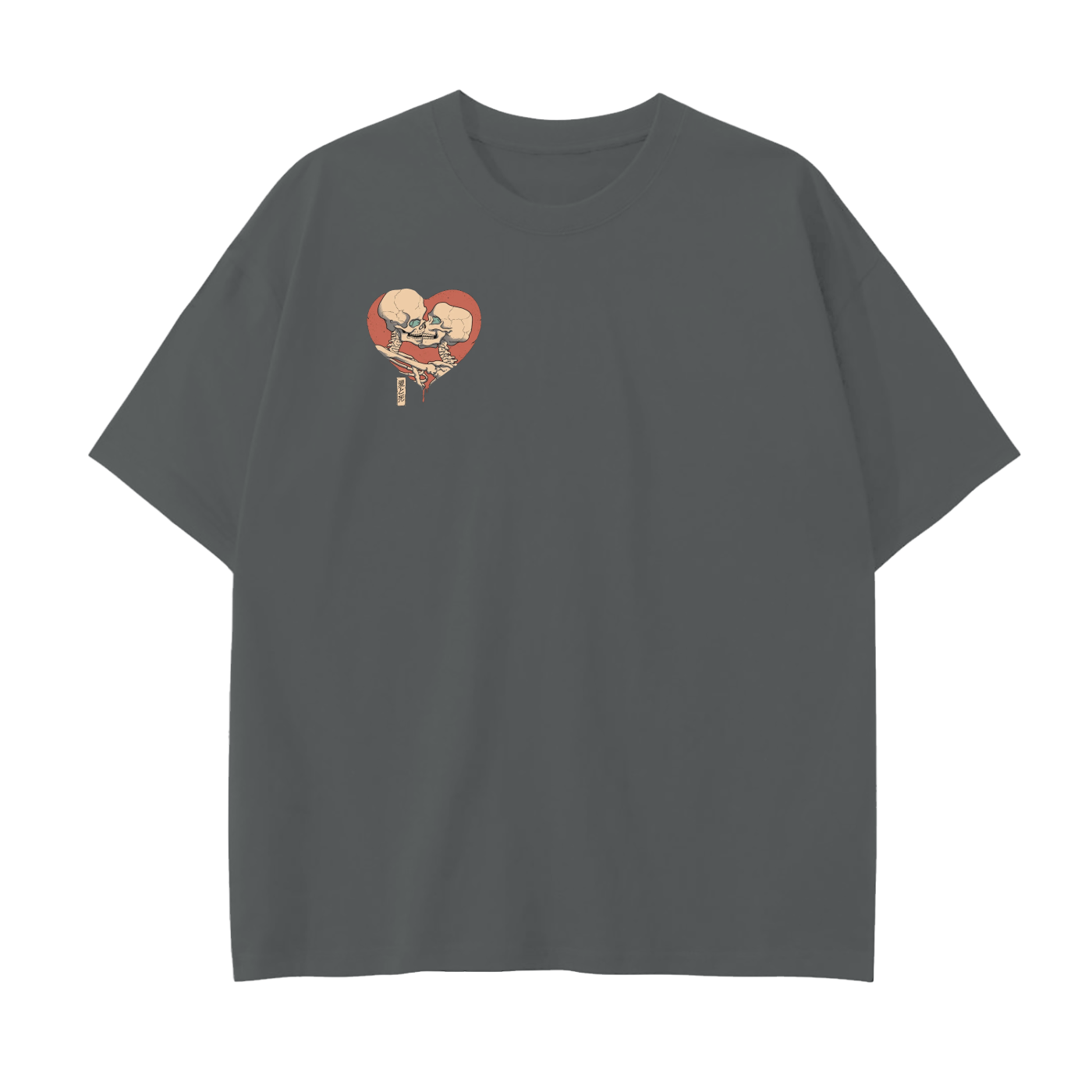 Drop Shoulder Cotton T-Shirt