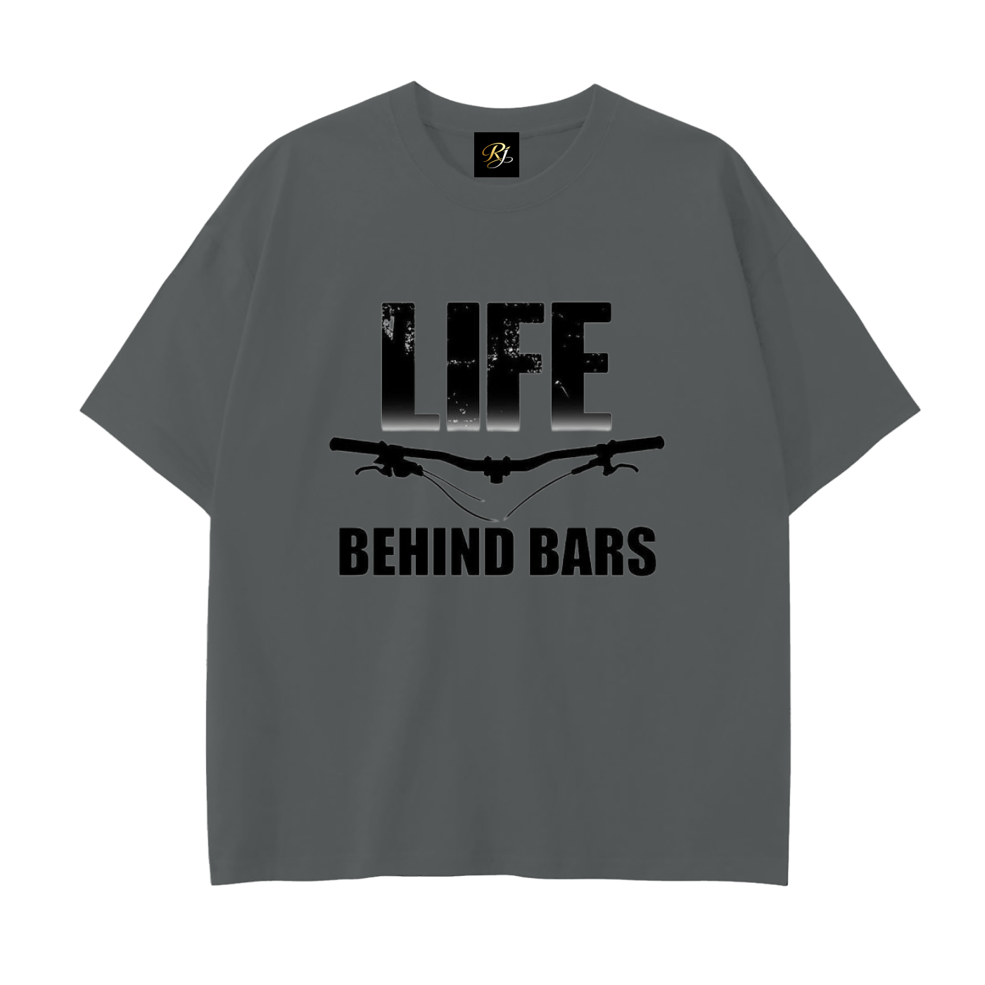 life behind bars Drop Shoulder Cotton T-Shirt