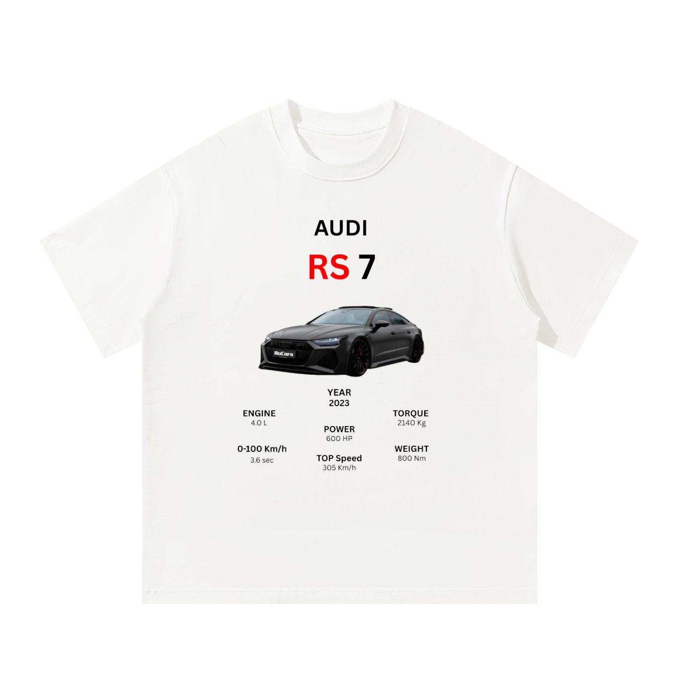 Audi RS7 Unisex Oversized T-Shirt
