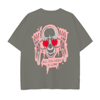 Drop Shoulder Cotton T-Shirt