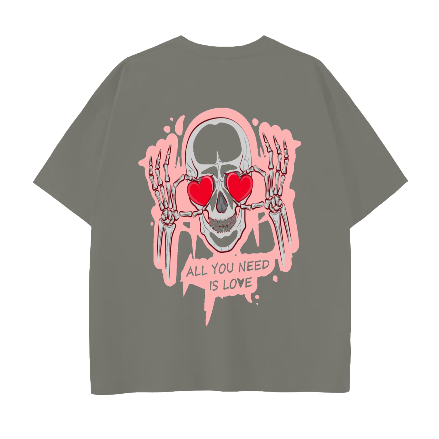 Drop Shoulder Cotton T-Shirt