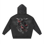Sunfade Two-way Zipper Boxy Fleece Hoodie
