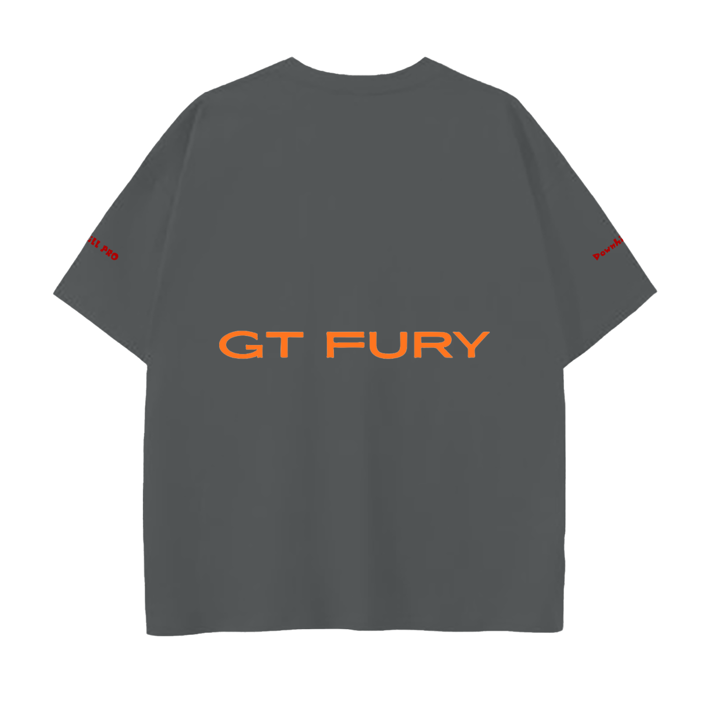 GT Fury, MTB, Drop Shoulder Cotton T-Shirt