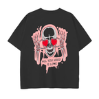 Drop Shoulder Cotton T-Shirt