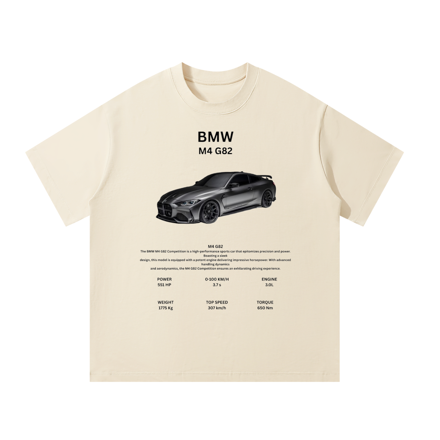BMW M4 G82 Unisex Oversized T-Shirt