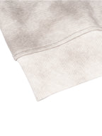Dirty Washed Zip-Up Fleece Hoodie