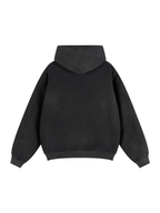 Sunfade Two-way Zipper Boxy Fleece Hoodie