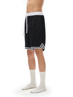 Classic Stripe Trim Basketball Shorts