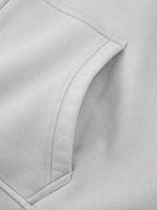 Sunfade Two-way Zipper Boxy Fleece Hoodie